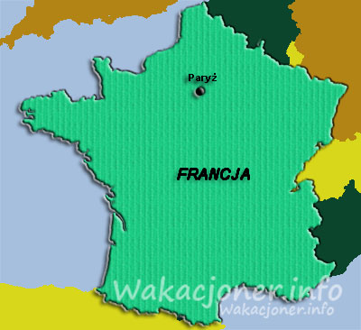 mapa francjii