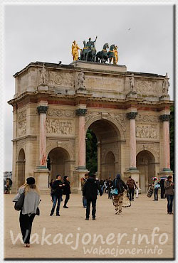 Łuk triumfalny Arc du Carrousel