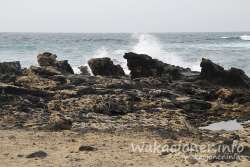 Cypel oddzielający plaże Playa la Concha i Playa los Lagos