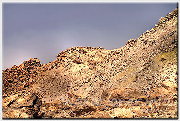 Krater wulkanu el Teide